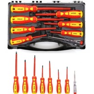 8-dielna sada elektrikárskych skrutkovačov. KD10906 8-dielna sada elektrikárskych skrutkovačov. KD10906