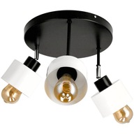 NASTAVITEĽNÉ STROPNÉ ZÁSADNÉ LAMPA, BIELY POHÁR, E27 NASTAVITEĽNÉ STROPNÉ ZÁSADNÉ LAMPA, BIELY POHÁR, E27