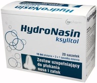 HydroNasin Xylitol 4+, výplach dutín, 20 vrecúšok.