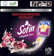 SOFIN PROTECTION Čierne kapsule na pranie 24 ks