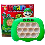Arkádová elektronická konzola LUIGI SUPER MARIO POPIT Zelená POP IT Arkádová elektronická konzola LUIGI SUPER MARIO POPIT Zelená POP IT