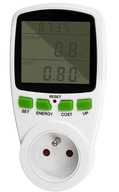 Wattmeter Počítadlo spotreby energie Merač prúdu Izoxis 16 A 3680 W