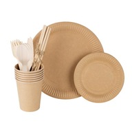 Ekologický piknikový set pre 50 osôb Ekologický piknikový set pre 50 osôb