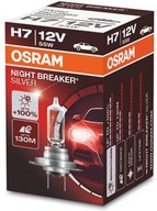 OSRAM NightBreaker Silver žiarovka H7 +100% 10 ks