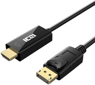Kábel DisplayPort DP na HDMI ICZI IZEC-A19 - 1,8m