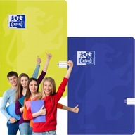 Oxford TOUCH Notebook A5 60 listov s linajkovým okrajom sada 2 ks.