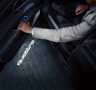 Prahové svetlo Quattro Audi LED ORI projektor