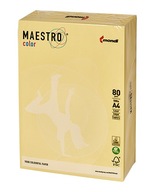 Kopírovací papier do tlačiarne A4 80g žltý MAESTRO Kopírovací papier do tlačiarne A4 80g žltý MAESTRO