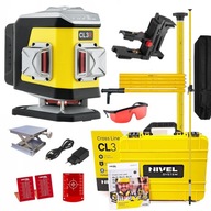 NIVEL SYSTEM CL3R ČERVENÝ KRÍŽOVÝ LASER + PÓL NIVEL SYSTEM CL3R ČERVENÝ KRÍŽOVÝ LASER + PÓL