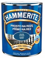 Hammerite rovný na hrdzu LESK MODRÁ 0,7L Hammerite rovný na hrdzu LESK MODRÁ 0,7L