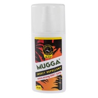 Mugga Strong sprej 50% DEET 75 ml odpudzuje komáre a kliešte Mugga Strong sprej 50% DEET 75 ml odpudzuje komáre a kliešte