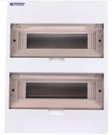 MODULÁRNY ROZVÁDZAČ S24 N/T (2x12) S DYMOVÝM KRYTKOM N+PE SVORKY INCOBEX MODULÁRNY ROZVÁDZAČ S24 N/T (2x12) S DYMOVÝM KRYTKOM N+PE SVORKY INCOBEX