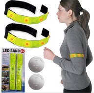 2ks LED PÁSMO REFLEXNÉ PRECHÁDZKY NA BICYKLE BEHACÍ PES 2ks LED PÁSMO REFLEXNÉ PRECHÁDZKY NA BICYKLE BEHACÍ PES