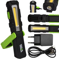 BATERKA DIELNA LAMPA LED COB USB FARYS BATERKA DIELNA LAMPA LED COB USB FARYS