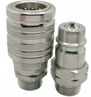HYDRAULICKÝ RÝCHLOKONEKTOR M22X1,5 ZÁSTRČKA + SADA ZÁSUVEK HYDRAULICKÝ RÝCHLOKONEKTOR M22X1,5 ZÁSTRČKA + SADA ZÁSUVEK