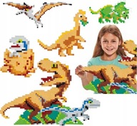 Puzzle Pixelki Jixelz Jurský svet 1500 ks. Puzzle Pixelki Jixelz Jurský svet 1500 ks.