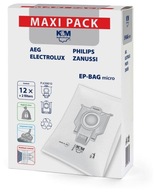 K&M EP BAG MICRO 12 sáčkov Philips / Electrolux FC8021 12 ks K&M EP BAG MICRO 12 sáčkov Philips / Electrolux FC8021 12 ks