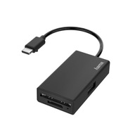 ČÍTAČKA KARIET HAMA SD/microSD + USB-C 1xUSB-A ČÍTAČKA KARIET HAMA SD/microSD + USB-C 1xUSB-A