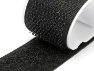Suchý zips s 16 mm lepidlom 2 valčeky x 25 m čierna Suchý zips s 16 mm lepidlom 2 valčeky x 25 m čierna