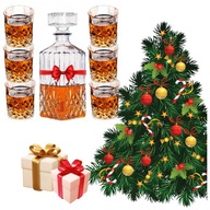 Karafa a poháre, hrubá, elegantná súprava pohárov na Whisky, perfektný darček Karafa a poháre, hrubá, elegantná súprava pohárov na Whisky, perfektný darček