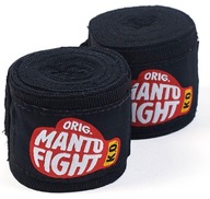 Manto WRAPS pásky GLOVE boxerské obväzy čierne 4 m Manto WRAPS pásky GLOVE boxerské obväzy čierne 4 m