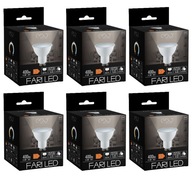6x GU10 LED žiarovka 4,5W 4000K neutrál 120' 400lm EDO |NEBLIKÁ| 6x GU10 LED žiarovka 4,5W 4000K neutrál 120' 400lm EDO |NEBLIKÁ|