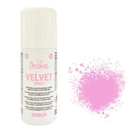 Potravinársky semišový sprej Pink Decora Velvet 100ml Potravinársky semišový sprej Pink Decora Velvet 100ml