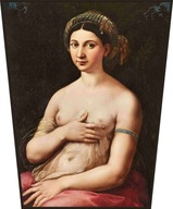 Obrazovka La Fornarina Rafael Santi Obrazovka La Fornarina Rafael Santi
