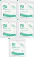STERILNÉ KOMPRESY VYROBENÉ ZO 17 NITOVÝCH MERAčiek 9x9cm MATOCOMP 3 ks x 5 BALENÍ STERILNÉ KOMPRESY VYROBENÉ ZO 17 NITOVÝCH MERAčiek 9x9cm MATOCOMP 3 ks x 5 BALENÍ