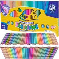 Astra PASTELOVÉ ceruzky XXL 50 farieb