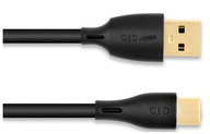 QED Prepojovací kábel USB A/C kábel 0,75 m QED Prepojovací kábel USB A/C kábel 0,75 m