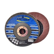 Súprava brúsnych kotúčov na kov 125 mm P60 10 ks Súprava brúsnych kotúčov na kov 125 mm P60 10 ks