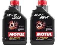 2x MOTUL MOTYLGEAR 75W90 1L PREVODOVKY OLEJ 2x MOTUL MOTYLGEAR 75W90 1L PREVODOVKY OLEJ