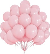 RUŽOVÉ PASTELOVÉ PARTYDECO MATNÉ BALÓNKY NARODENINOVÝ DETSKÝ SPRCHOVÝ SET 100 ks RUŽOVÉ PASTELOVÉ PARTYDECO MATNÉ BALÓNKY NARODENINOVÝ DETSKÝ SPRCHOVÝ SET 100 ks