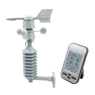 Anemometer Anemometer Wind Meter 433 MHz Biela Anemometer Anemometer Wind Meter 433 MHz Biela