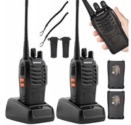 2X WALKIE TALKIE BAOFENG BF888S PMR WALKWAY