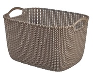 Kôš CURVER, nádoba Knit L hnedo-sivá 19l Kôš CURVER, nádoba Knit L hnedo-sivá 19l