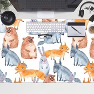 Ochranná podložka na stôl Animals DESKMAT 100x50cm Ochranná podložka na stôl Animals DESKMAT 100x50cm