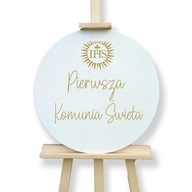 Uvítacia tabuľa na sväté prijímanie, prvé sväté prijímanie Uvítacia tabuľa na sväté prijímanie, prvé sväté prijímanie