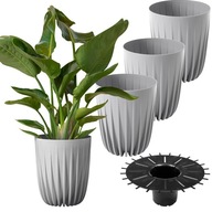 SET 3X ČRENCOVÝ DOM ZÁHRADNÁ KRYTKA 30 cm