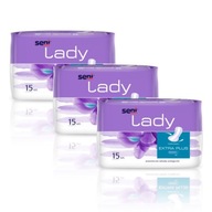SENI LADY EXTRA PLUS SET Urologické vložky 3x15 ks. SENI LADY EXTRA PLUS SET Urologické vložky 3x15 ks.