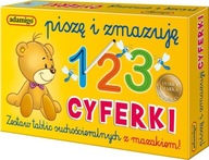 Vzdelanie píšem a mažem čísla + fixka Adamigo Vzdelanie píšem a mažem čísla + fixka Adamigo