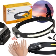 VÝKONNÁ HLAVNÁ LAMPA COB LED PRUHOVÝ SNÍMAČ POHYBU VÝKONNÁ HLAVNÁ LAMPA COB LED PRUHOVÝ SNÍMAČ POHYBU
