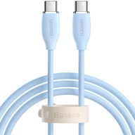 Baseus Gel USB-C TYP-C kábel 1,2 m MÄKKÝ PEKNÝ 100 W 120 cm iPhone 15 Baseus Gel USB-C TYP-C kábel 1,2 m MÄKKÝ PEKNÝ 100 W 120 cm iPhone 15