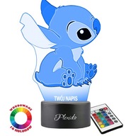 Nočná lampa pre deti Lilo a Stitch Your Name Darček k narodeninám 3D LED Nočná lampa pre deti Lilo a Stitch Your Name Darček k narodeninám 3D LED