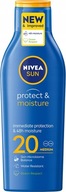 NIVEA SUN vodeodolné opaľovacie mlieko SPF 20 NIVEA SUN vodeodolné opaľovacie mlieko SPF 20