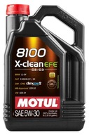 Olej MOTUL 8100 5W30 4L X-CLEAN EFE C2 / C3