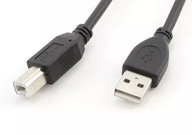 USB 2.0 kábel pre tlačiarne a skenery AM BM 3m