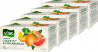 Vitax čaj grapefruit a pomaranč 20x2g x5