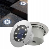 Solárne záhradné svietidlo 8 LED Solárne záhradné svietidlo 8 LED